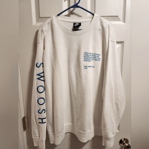Nike double Swoosh sweatshirt